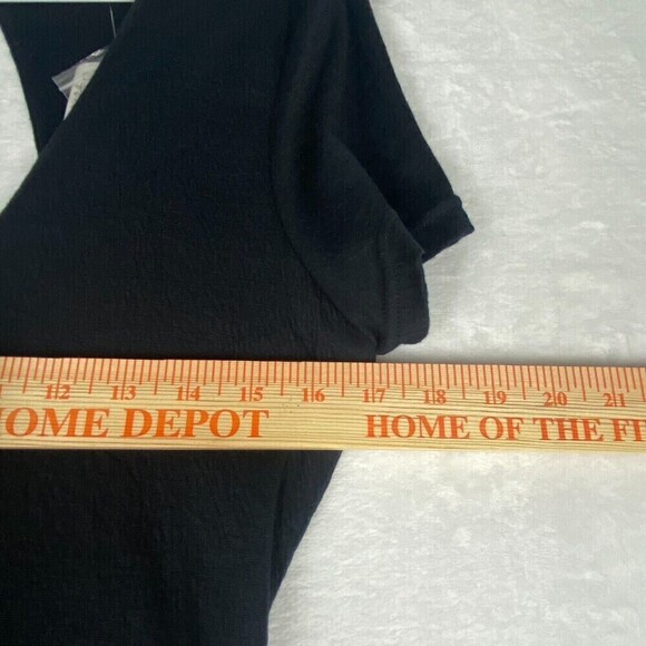 Free People Dress Womens Black Large Open Back Lightweight Beach Maxi Dress - Picture 6 of 10